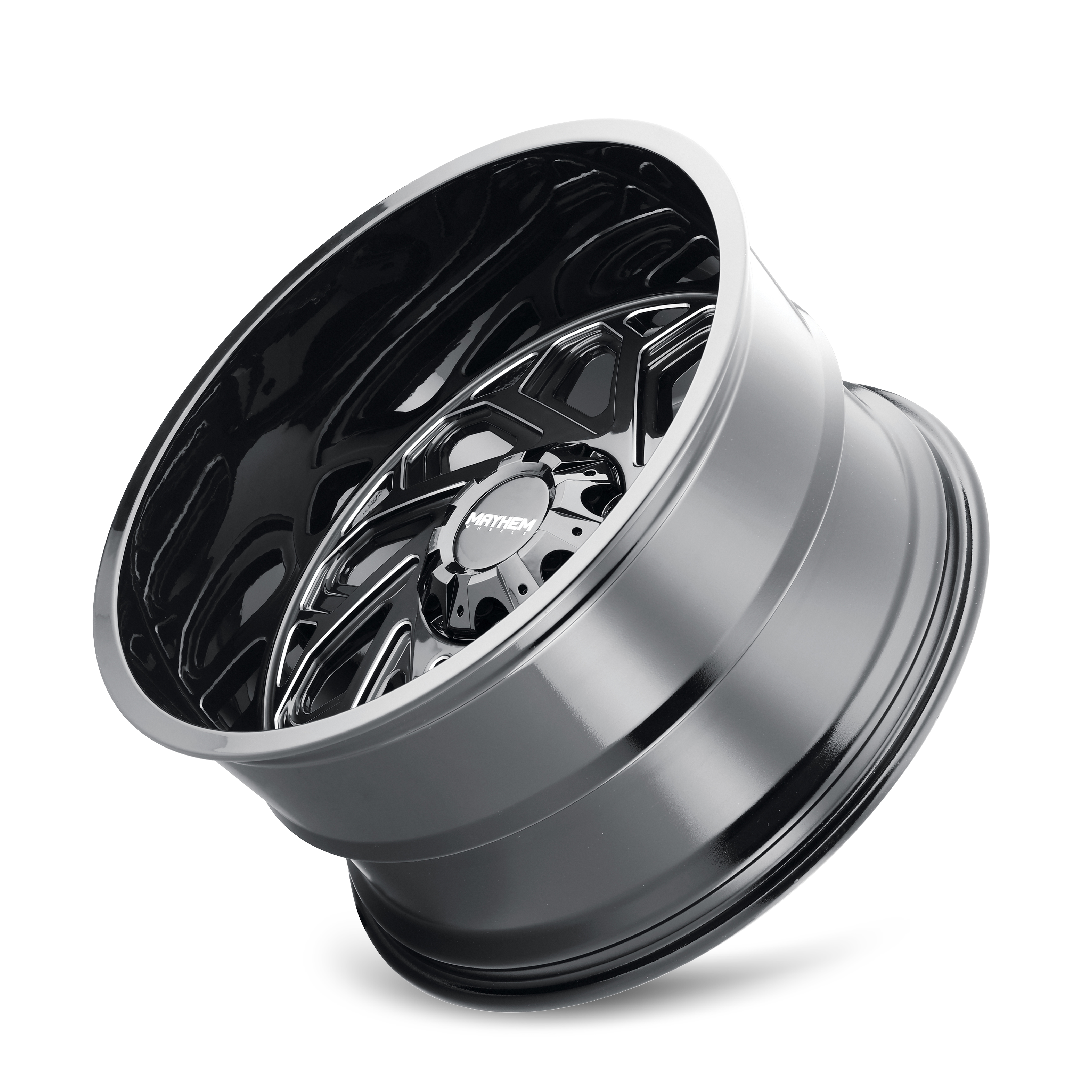 Amazon.com: Mayhem 8112-2137BM Essex 8112 Gloss Black/Milled